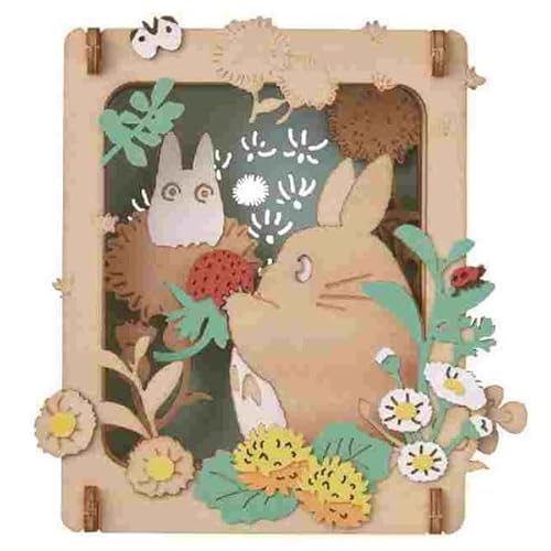 Paper Theater - Holzstil - My Neighbor Totoro PT-W16X Holz-Erdbeerpflücker von ensky