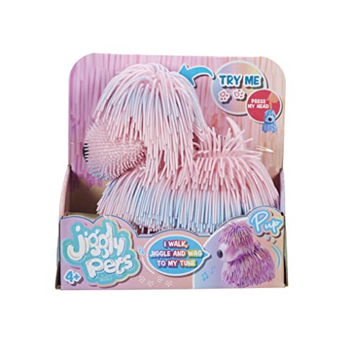 eolo Jiggly Pets Perlglanz-Welpe, interaktives, elektronisches Welpenspielzeug mit Geräuschen, Musik und Bewegung, Tierspielzeug, interaktives Haustier, Laufspielzeug, Welpe eolo Jiggly Pets Perlglanz-Welpe, interaktives, elektronisches Welpenspielzeug mit Geräuschen, Musik und Bewegung, Tierspielzeug, interaktives Haustier, Laufspielzeug, Welpe von Eolo