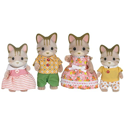 Sylvanian Families 5180 Tigerkatzen Familie - Figuren für Puppenhaus von Sylvanian Families