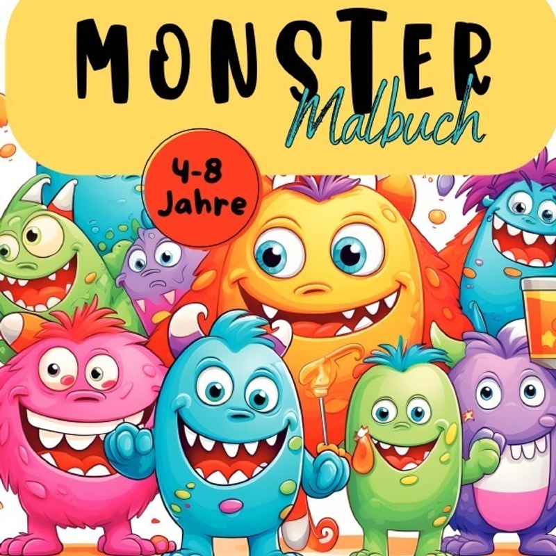 Monster Malbuch von epubli