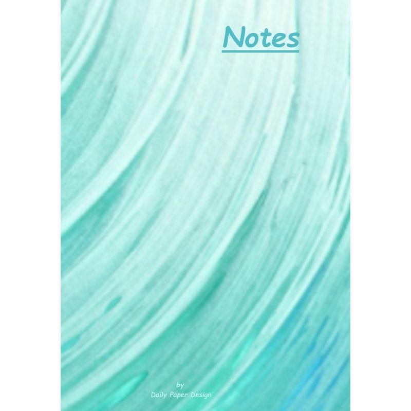 Notizbuch A5 dotted [Blur - Verwischt] Softcover von Daily Paper Design | 80 Seiten | als Tagebuch, Bullet Journal, Notizheft | FSC-zertifiziert & aus nachhaltiger und umweltschonender Forstwirtschaft von epubli