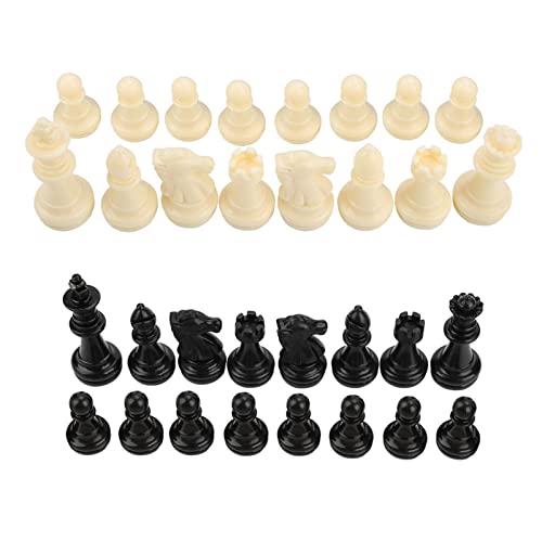 32pcs Schachstücke, 32 Stücke pro Holzschalken Stücke hölzerne Gewichtte Schachstücke Figuren Schachspiel Bauern Figurienstücke 32pcs Schachstücke, 32 Stücke pro Holzschalken Stücke hölzerne Gewichtte Schachstücke Figuren Schachspiel Bauern Figurienstücke von equlup