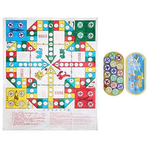 Kinder Fliegende Schach, tragbares Flugschachbrettspiel mit ovaler Box 365x430mm/14.4x16.9in Eltern Kinderfamilienfamilien -Brettspiel für Heimreise Kinder Fliegende Schach, tragbares Flugschachbrettspiel mit ovaler Box 365x430mm/14.4x16.9in Eltern Kinderfamilienfamilien -Brettspiel für Heimreise von equlup