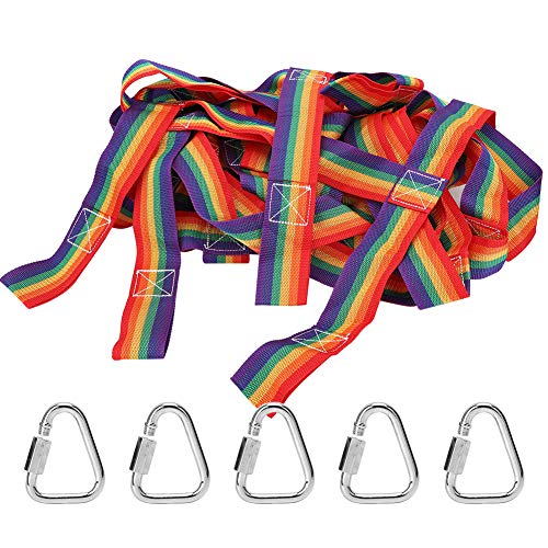 Kletterfrachtnetz, Nylon Kinder im Freien Rebbon Seil 145x185 cm/5.71 x 7,28 Zoll Seil Net Ladder Monkey Bars für tägliche Sportunterhaltung Kletterfrachtnetz, Nylon Kinder im Freien Rebbon Seil 145x185 cm/5.71 x 7,28 Zoll Seil Net Ladder Monkey Bars für tägliche Sportunterhaltung von equlup