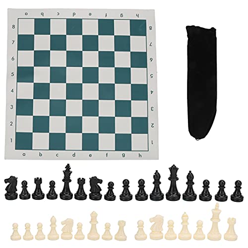 Turnier-Schach-Set, Schach, Professionelle Schachmatte, Schachfiguren, Schachfiguren, Brett-Set, Reise-Schach-Set Turnier-Schach-Set, Schach, Professionelle Schachmatte, Schachfiguren, Schachfiguren, Brett-Set, Reise-Schach-Set von equlup