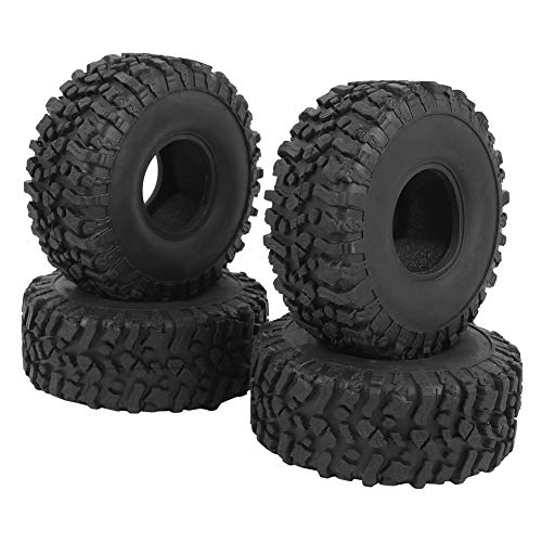 equlup 1,9 Zoll RC Truck Reifen Schlamm Gelände Reifen RC Crawler Auto Gummireifen Rad Reifen RC Crawler Upgrade Teile für HSP Traxxass equlup 1,9 Zoll RC Truck Reifen Schlamm Gelände Reifen RC Crawler Auto Gummireifen Rad Reifen RC Crawler Upgrade Teile für HSP Traxxass von equlup