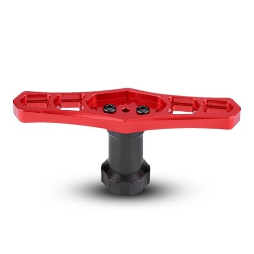 equlup 17 mm RC -Radmutternschlüssel, Rad -Hub -Scheibenscheiben -Werkzeug mit T -förmiger Griff 9,5 x 4,2 cm/3.74x1.65in Fernbedienungsmodellzubehör für RC -Auto von equlup