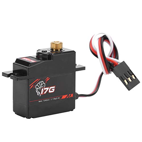 equlup 17G Metal Gear Digital Servo Motor Hochgeschwindigkeitsanpassung für 1/18 RC -Auto Fixed Flügelflugzeug JR Hubschrauberboot -Roboterzubehör Accessoires equlup 17G Metal Gear Digital Servo Motor Hochgeschwindigkeitsanpassung für 1/18 RC -Auto Fixed Flügelflugzeug JR Hubschrauberboot -Roboterzubehör Accessoires von equlup