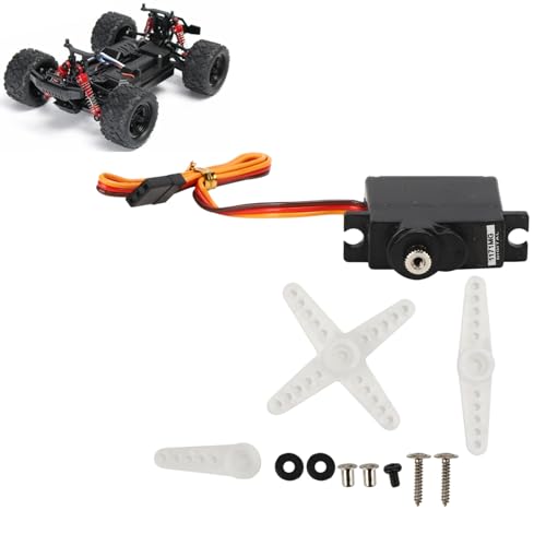 equlup 30 x 12 x 31,7 mm / 1,2 x 0,5 x 1,2 Zoll RC-Servo, JX PDI-1171MG 17 g Metallgetriebekern-Motorservo für 1/6, 1/8, 1/10, 1/12 RC-Modell-DIY-Auto equlup 30 x 12 x 31,7 mm / 1,2 x 0,5 x 1,2 Zoll RC-Servo, JX PDI-1171MG 17 g Metallgetriebekern-Motorservo für 1/6, 1/8, 1/10, 1/12 RC-Modell-DIY-Auto von equlup