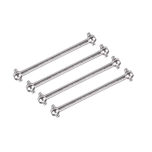 equlup 4pcs RC-Autoantriebswelle, T-Power Metall-Vorderantriebswelle 5 cm/1,96 Zoll RC-Getriebewelle Ersatzteile für A959/A949/A969/A979/K929-B RC-Auto von equlup