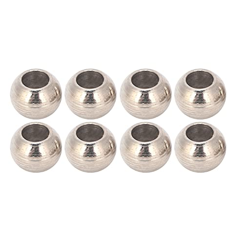equlup 8PCS RC Schockdämpfer Ballhead für HPI/HSP/LOSI/Axial/TamiyaRedcat/Himoto/Kyosho RC Car Rod Enden Ball JoinThead Linkage Upgrade Accessoires von equlup