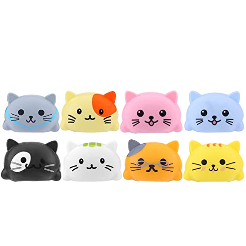 equlup 8pcs Music Scale Kätzchen, Touch Sensitive Music Piano Lernen lustiges Spielzeug mit Verpackungskasten tragbare Katze -Musikinstrumente Spielzeug für Kinder Erwachsene equlup 8pcs Music Scale Kätzchen, Touch Sensitive Music Piano Lernen lustiges Spielzeug mit Verpackungskasten tragbare Katze -Musikinstrumente Spielzeug für Kinder Erwachsene von equlup
