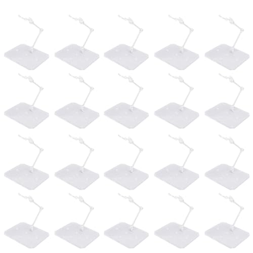 equlup Aktionsabbildung Ständer, 20Sets 3.7 x 3.0 Zoll Acrylhoch -Stabilitäts -Abbildung Zeigt Anstellungsständer des Halters des Halters Basismodell -Stall -Sammelspeicher für 6 -Zoll von equlup