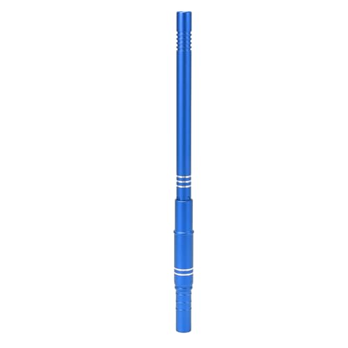 equlup Aluminiumlegierung RC Car Center Antriebswelle, Metall -Center -Fernbedienungssteuerungswelle RC Antriebachse fürarrma 1/8 Mojave4x4 4SBLX Fernbedienungsauto (Blau) von equlup