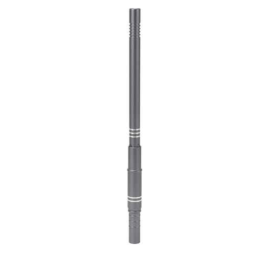 equlup Aluminiumlegierung RC Car Center Antriebswelle, Metall -Center -Fernbedienungssteuerungswelle RC Antriebachse fürarrma 1/8 Mojave4x4 4SBLX Fernbedienungsauto (Grau) von equlup