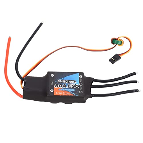 equlup BI Direktional 80A bürstenloser ESC, 5 V 3a 2s bis 6s Lipo Speed Controller bürstenloser ESC für RC -Auto, Boot, Fernkontrollboot, Unterwasserantrieb equlup BI Direktional 80A bürstenloser ESC, 5 V 3a 2s bis 6s Lipo Speed Controller bürstenloser ESC für RC -Auto, Boot, Fernkontrollboot, Unterwasserantrieb von equlup