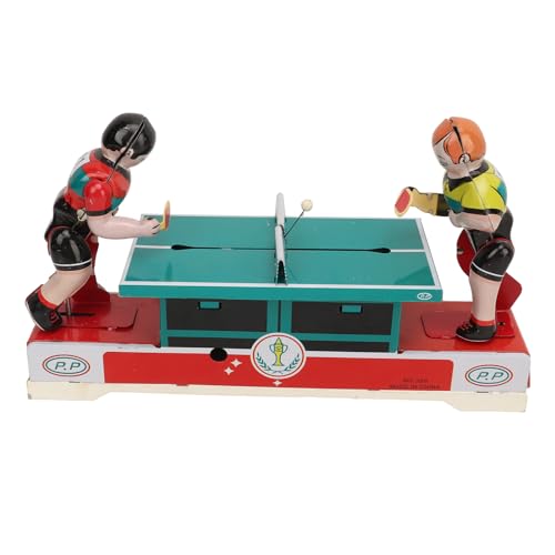 equlup Clockwork Tinplate -Spielzeug, lustiger Tischtennis Player Tinplate Toy Metal Metal Vintage Clockwork Frühling auf Spielspiel für Kinder equlup Clockwork Tinplate -Spielzeug, lustiger Tischtennis Player Tinplate Toy Metal Metal Vintage Clockwork Frühling auf Spielspiel für Kinder von equlup