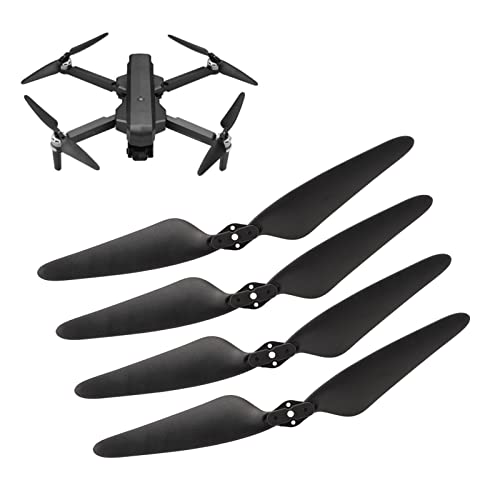 equlup Drohnenpropeller, 2 Paar Drohnenflügelblätter Reparaturzubehör für SJRC F11s Drohnen Quadcopter Ersatzteile Schwarz equlup Drohnenpropeller, 2 Paar Drohnenflügelblätter Reparaturzubehör für SJRC F11s Drohnen Quadcopter Ersatzteile Schwarz von equlup