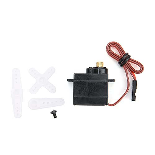 equlup Fernbedienungshubschrauberservo, DS031MG Metal Gear Micro Mini Mini Digital Servo Winkel 180 für FW450 RC Hubschrauber Fester Flügel von equlup