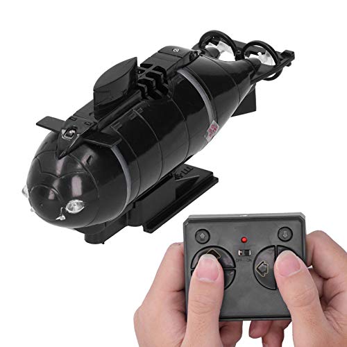 equlup Mini RC -U -Boot Spielzeug 6 Kanal 2.4 g drahtloser Fernbedienungs -Kontrollboot elektrische Tauchfischspielzeug Simulation Wassertank KinderGeschenk von equlup