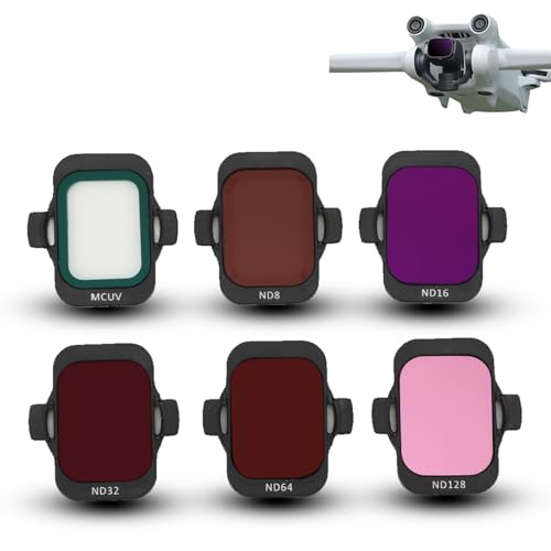 equlup ND -Filterset, McUv ND8 ND16 ND32 ND64 ND128 Multi -Coated ND -Filter -Kamera -Objektiv leichtes Nicht -Scratch -Drohnen -Objektivzubehör für Avata 2 Drohne equlup ND -Filterset, McUv ND8 ND16 ND32 ND64 ND128 Multi -Coated ND -Filter -Kamera -Objektiv leichtes Nicht -Scratch -Drohnen -Objektivzubehör für Avata 2 Drohne von equlup