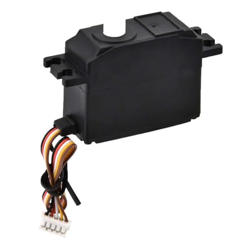 equlup RC 5-Draht-Servo, E9831Servo-Lenkmotor-Zubehör, Ersatz für Hochgeschwindigkeits-RC-Lenkservogetriebe 1631, 1651, 1621 RC-Cars für 1/16 Truggy Short Course equlup RC 5-Draht-Servo, E9831Servo-Lenkmotor-Zubehör, Ersatz für Hochgeschwindigkeits-RC-Lenkservogetriebe 1631, 1651, 1621 RC-Cars für 1/16 Truggy Short Course von equlup