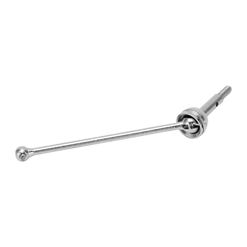 equlup RC-Antriebswelle, Edelstahl, CVD-Universalgelenk-Antriebswelle für WLtoys 144001, 144002, 124018, 124019, Metall-Hundeknochen-Antriebswelle von equlup