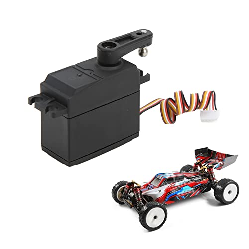 equlup RC -Autolenker Servo, 5 Drahtservo High Drehmoment Metal Getriebelenkelfen -Servo -Motor mit Servoarm 104001 bis 1923 für 104001 1/10 RC Cars -Ersatzteile equlup RC -Autolenker Servo, 5 Drahtservo High Drehmoment Metal Getriebelenkelfen -Servo -Motor mit Servoarm 104001 bis 1923 für 104001 1/10 RC Cars -Ersatzteile von equlup