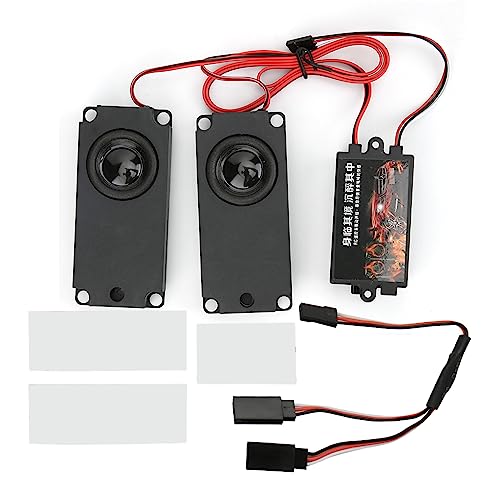 equlup RC Car Engine Sound Simulator RC Car 2nd Generation Motor Soundsimulator für 94123 1/10 RC -Auto -Simulationsmodul eingestellt von equlup