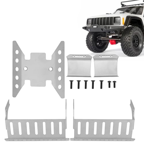 equlup RC -Chassis -Rüstung, 5pcs / Set Edelstahl -Achse -Schutzplatten RC -Boden -Chassis -Rüstung mit Schrauben für axiales SCX10 III AXI03007 RC -Crawler equlup RC -Chassis -Rüstung, 5pcs / Set Edelstahl -Achse -Schutzplatten RC -Boden -Chassis -Rüstung mit Schrauben für axiales SCX10 III AXI03007 RC -Crawler von equlup