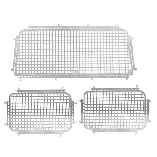 equlup RC Metall Fenster Mesh Schutznetz Zubehör für AXIAL SCX10 III für Jeepp RC Car Crawler Upgrades Zubehör von equlup