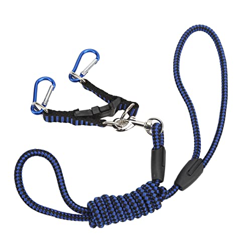 equlup RC -Traktionsseil, Universal Nylon RC Traction Seiler Anhänger Haken Elastic Force Escape Cable Winch Recovery Gurt für 1/5 1/8 1/10 Fernbedienungsauto (Blau) von equlup