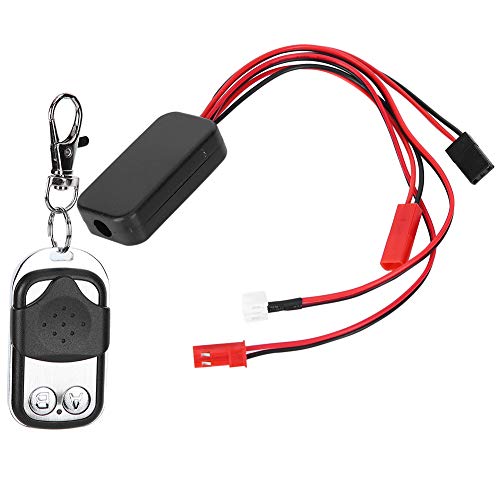 equlup RC Winch Controller, Universal 6-12V Wireless Winch Controller-Empfänger Simuliertes Zubehör mit JST-Stecker für SCX10 D90 D110 1/10 Fernbedienungsauto von equlup