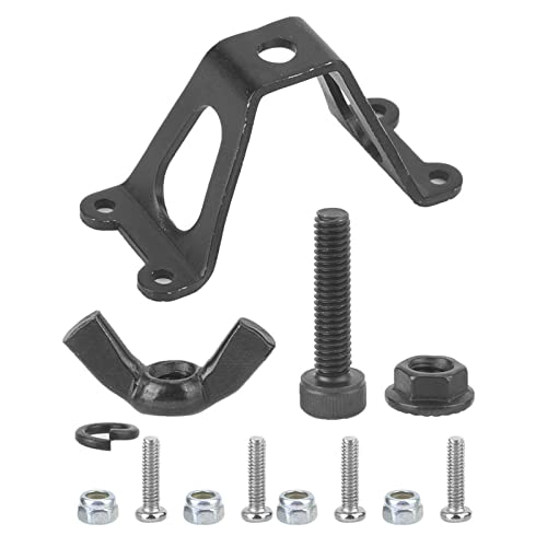 equlup Reserveradregal, Aluminiumlegierung Heckreifen montieren 1/10 Simulation Heck Ersatzreifen Trägerhalter DIY RC -Autozubehör für SCX10 D90 von equlup