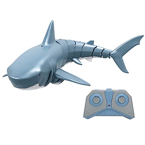 equlup Simulationsbootspielzeug, 2,4 g Fernbedienungshai -Spielzeug Vier Wege Simulation Fischboot Wasserspielzeug Schwimmbad Badezimmer RC -Bootsspielzeug für Jungen und Mädchen equlup Simulationsbootspielzeug, 2,4 g Fernbedienungshai -Spielzeug Vier Wege Simulation Fischboot Wasserspielzeug Schwimmbad Badezimmer RC -Bootsspielzeug für Jungen und Mädchen von equlup