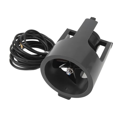 equlup Unterwassermesser, 4t Pro 12‑25,2V bürstenloser Motor Unterwasser -Triebwerk 4 Blattschiffmodellpropeller für RC -Fischereiköderboot (CW) von equlup