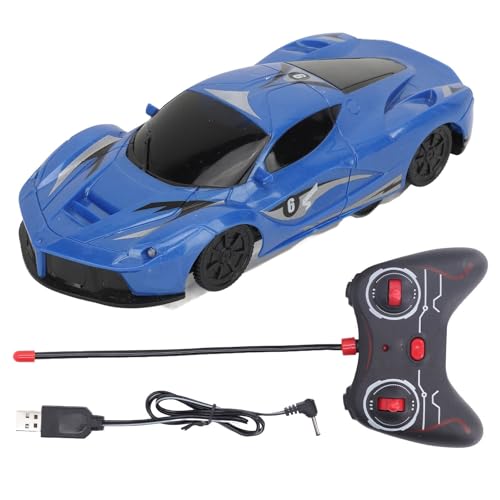 equlup Wiederaufladbares RC -Auto, Hochgeschwindigkeit Elektrofahrzeug Fernbedienungswand Kletterwagen RC Drift Off Road Truck für Kinder Jungen MädchenGeschenk (Blau) von equlup