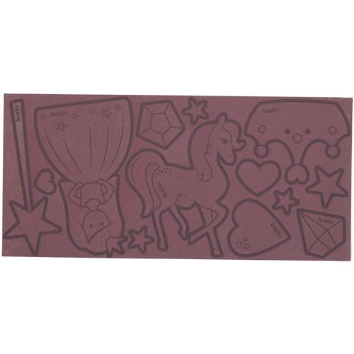 ergobag 00749-40019-10 (10pcs) Reflexie-Sticker Set Princess Aufkleber, bunt von ergobag