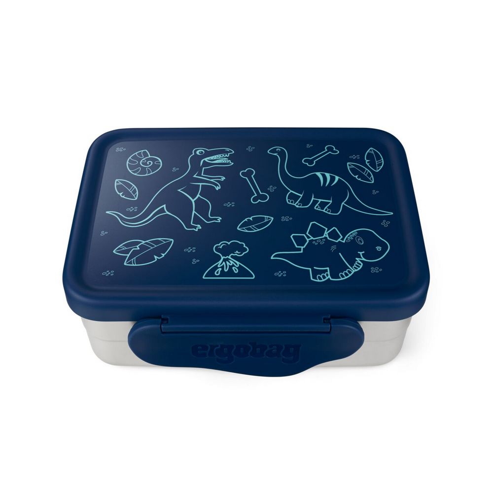 ergobag Brotdose Edelstahl Blau ergobag Brotdose Edelstahl Blau von ergobag