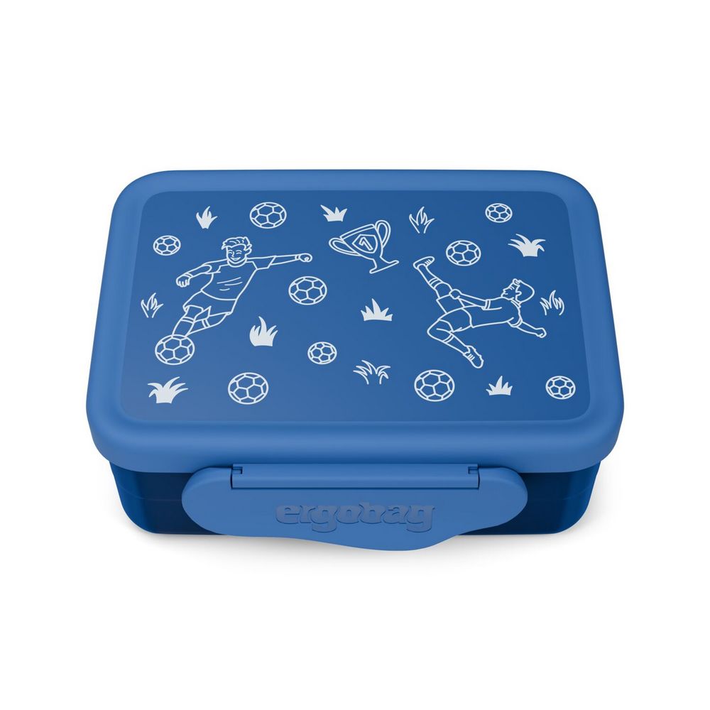 ergobag Brotdose Edelstahl Fußball von ergobag