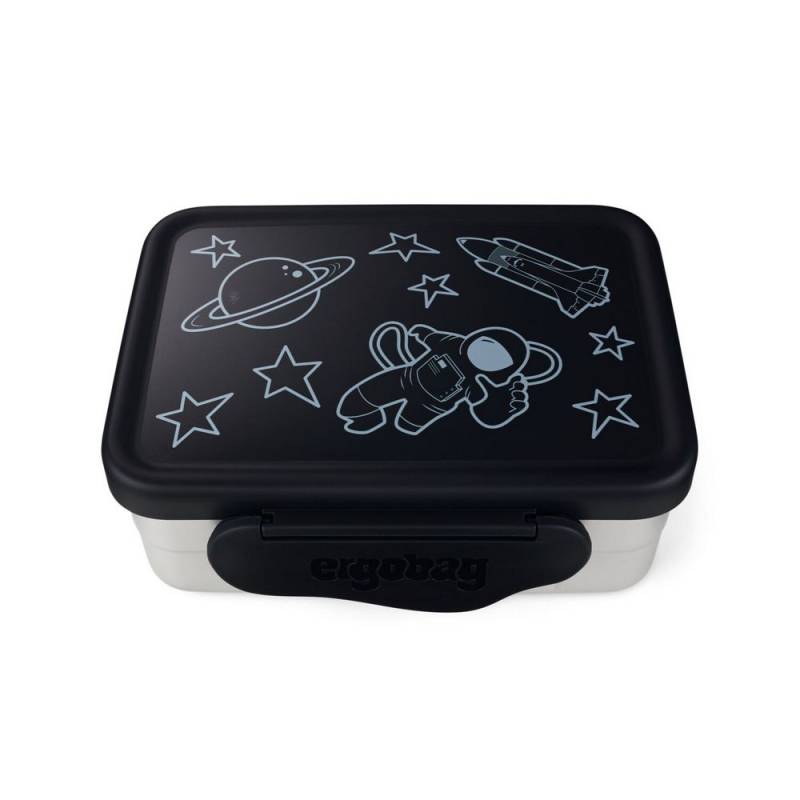 ergobag Brotdose Edelstahl Schwarz ergobag Brotdose Edelstahl Schwarz von ergobag