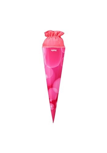 ergobag Schultüte mit Kordelzug für Jungen und Mädchen zur Einschulung KuntBärbuntes Einhorn - Pink von ergobag
