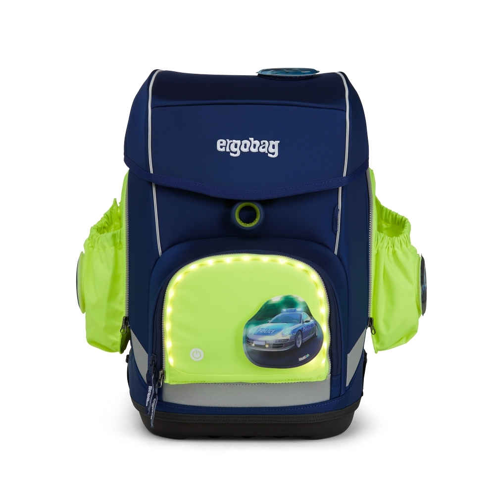 ergobag Sicherheitsset Fluo LED mit Zip-Seitentaschen (Modelle ab 11.2019) von ergobag