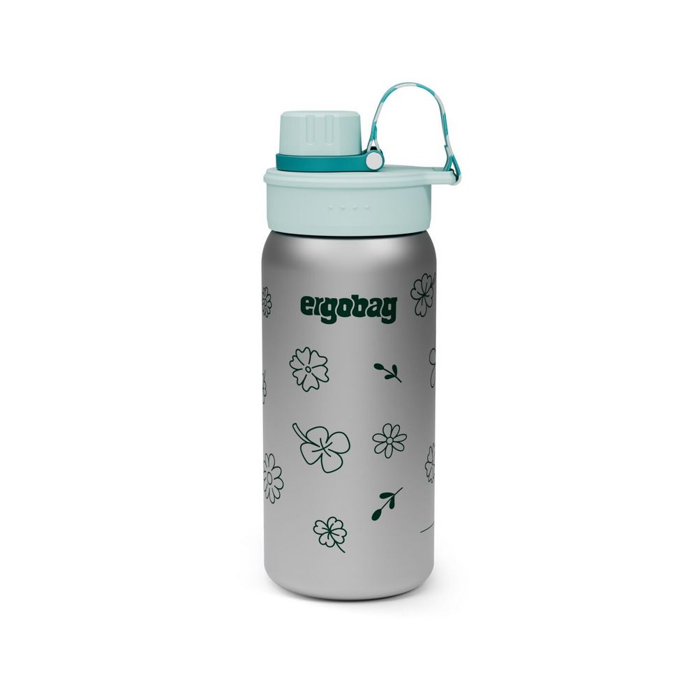 ergobag Trinkflasche Edelstahl Blumen von ergobag