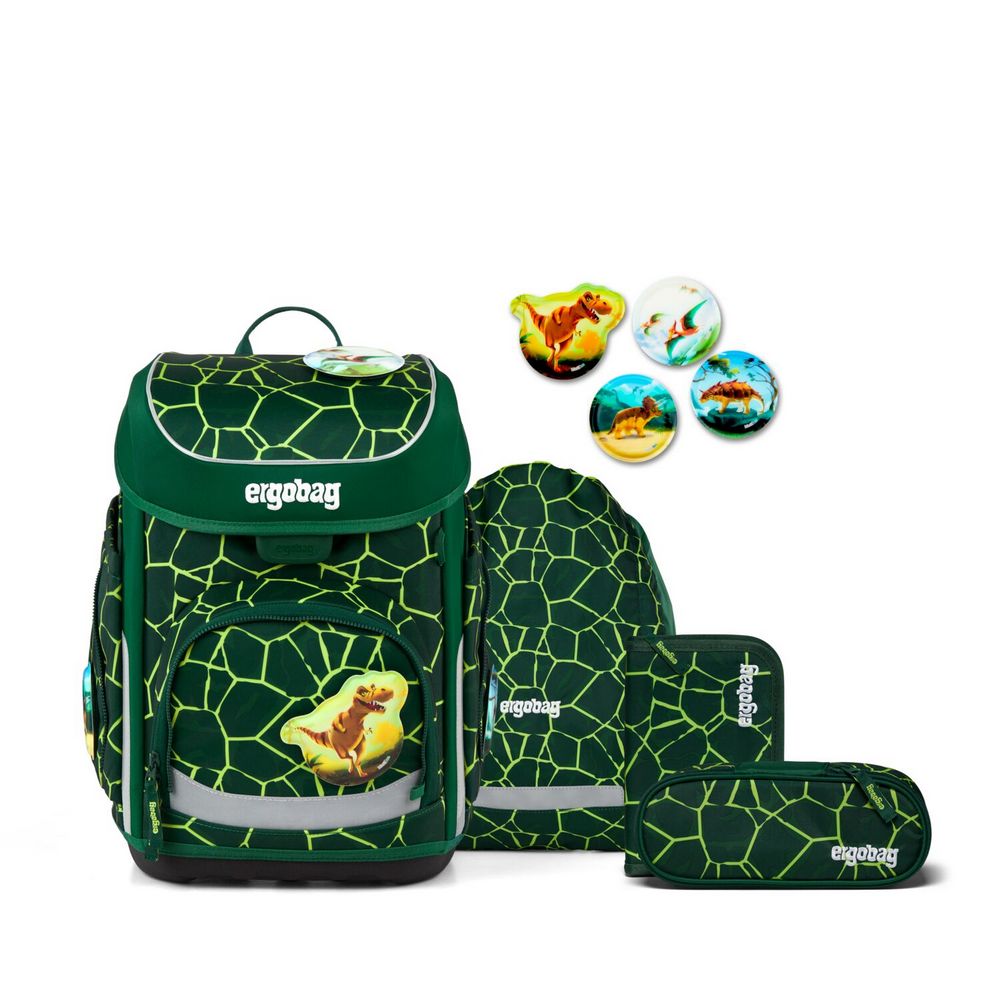 ergobag cubo Schulranzen Set BärRex 5tlg. von ergobag