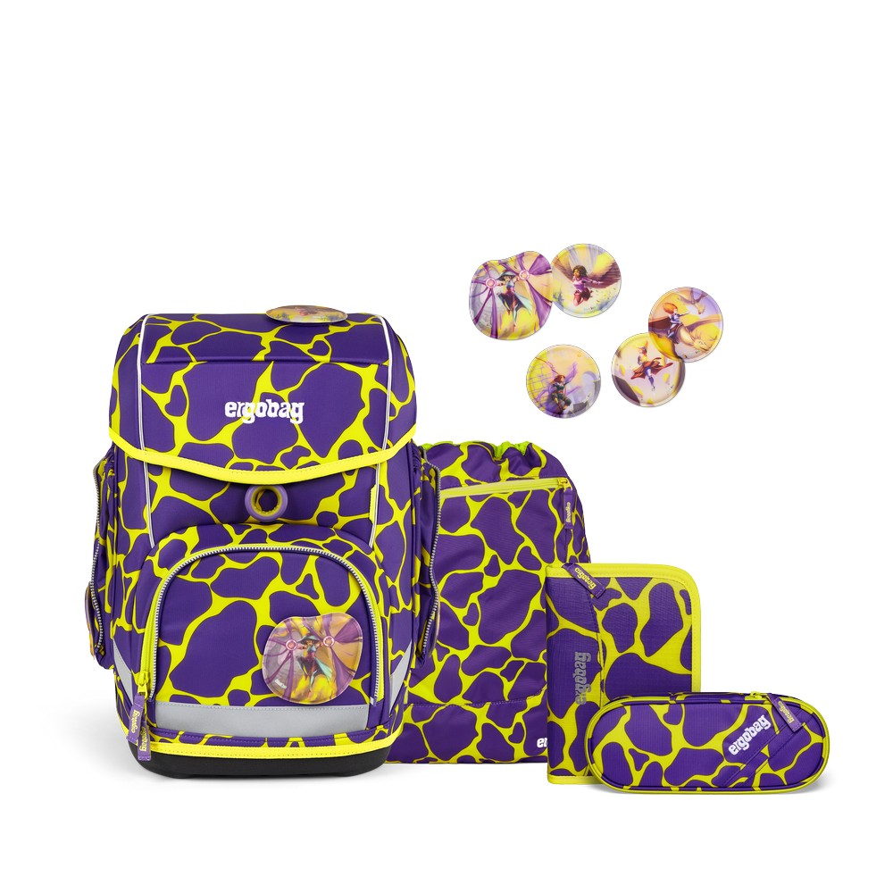 ergobag cubo Schulranzen Set SuBärkraft 5tlg. - LUMI Edition ergobag cubo Schulranzen Set SuBärkraft 5tlg. - LUMI Edition von ergobag
