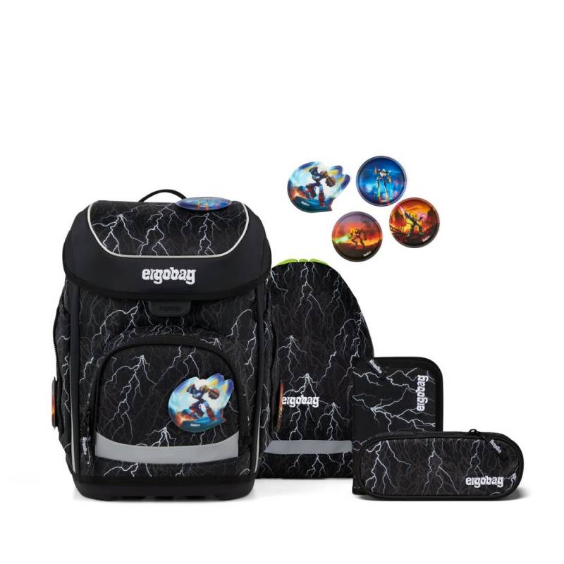 ergobag cubo Schulranzen Set Super ReflektBär 5tlg. - Reflex Edition ergobag cubo Schulranzen Set Super ReflektBär 5tlg. - Reflex Edition von ergobag