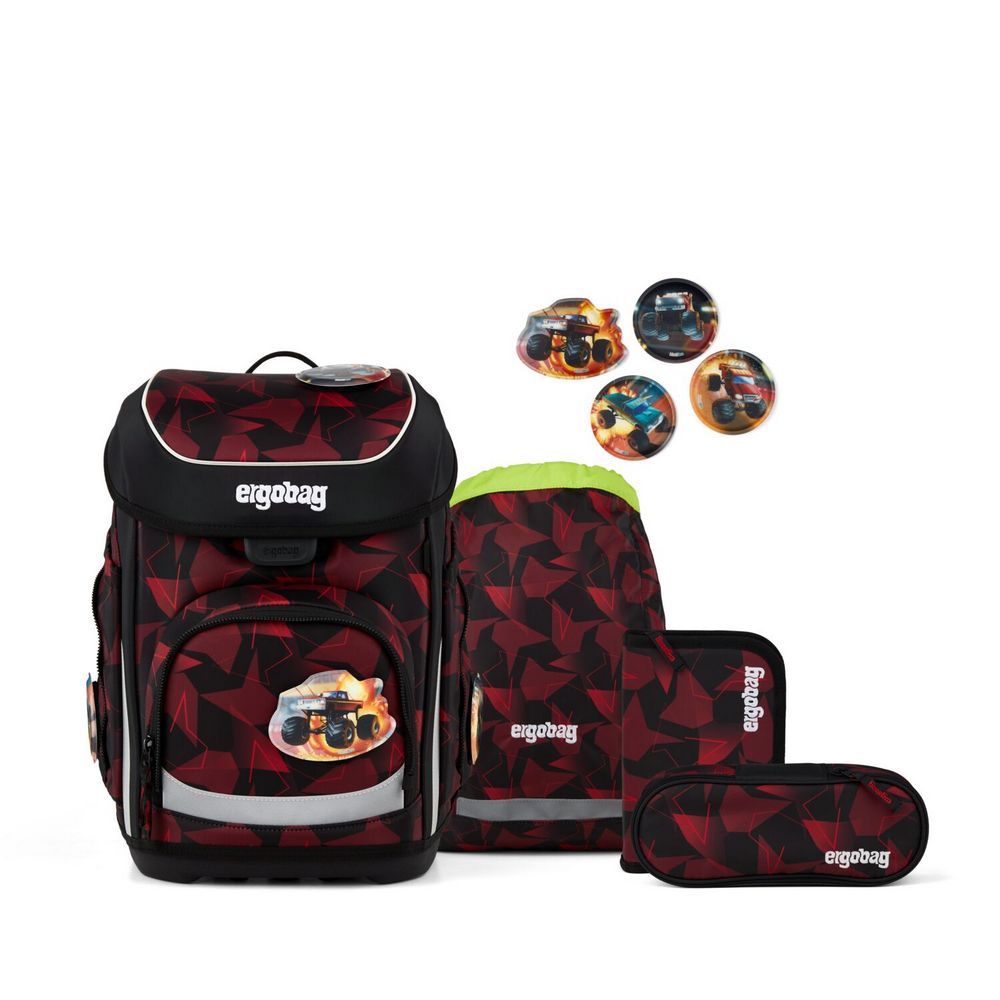 ergobag cubo Schulranzen Set UnaufhaltBär 5tlg. ergobag cubo Schulranzen Set UnaufhaltBär 5tlg. von ergobag
