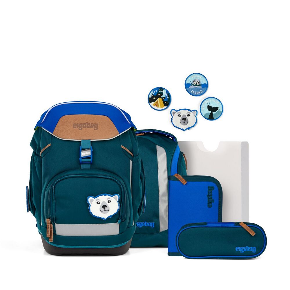 ergobag pack Schulranzen Set ArktisforschBär 6tlg. Eco Hero-Edition ergobag pack Schulranzen Set ArktisforschBär 6tlg. Eco Hero-Edition von ergobag