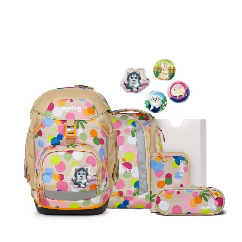 ergobag pack Schulranzen Set Flower PowBär 6tlg. ergobag pack Schulranzen Set Flower PowBär 6tlg. von ergobag